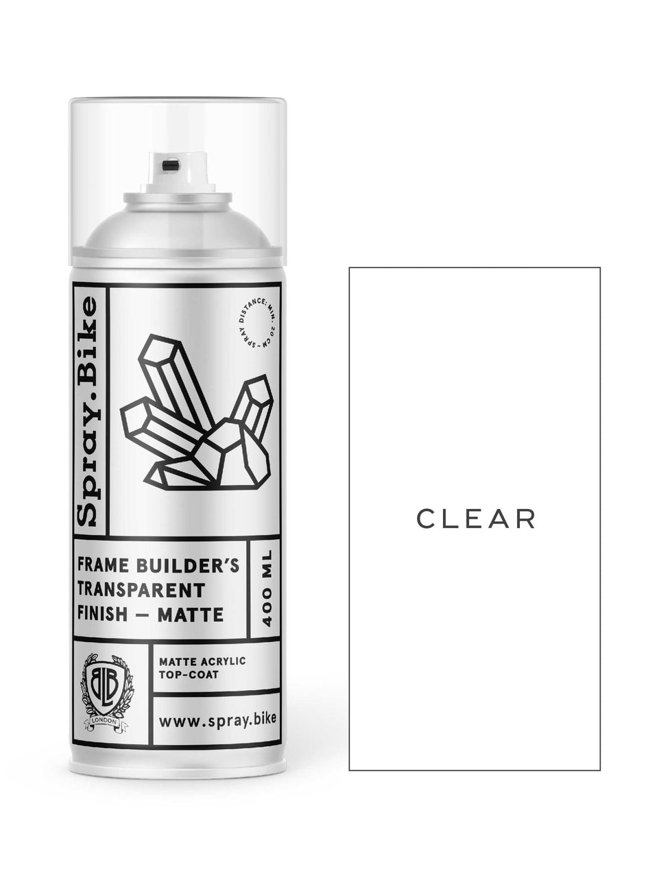 Frame Builder's Transparent Finish - Matte - 400ml
