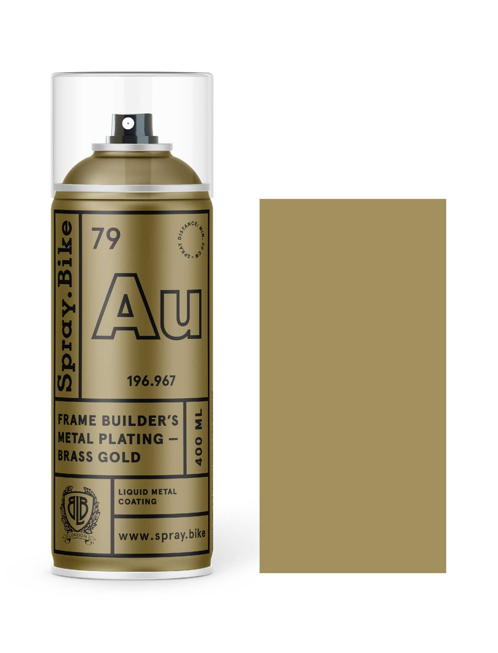 Frame Builder's Metal Plating - Brass Gold - 400ml