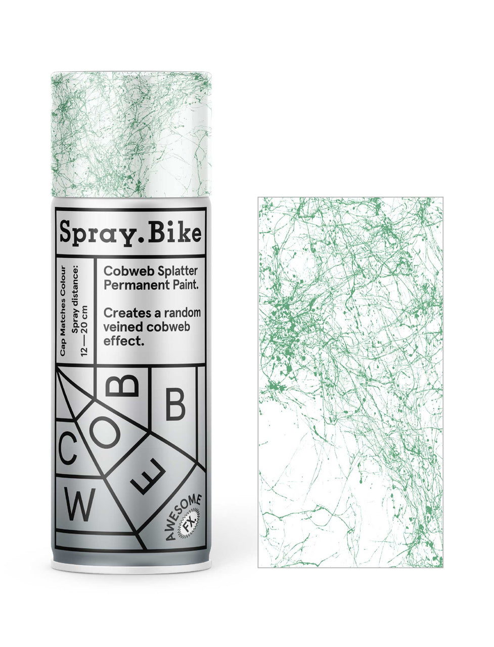 Spray.Bike Cobweb Splatter Celadon - 400ml