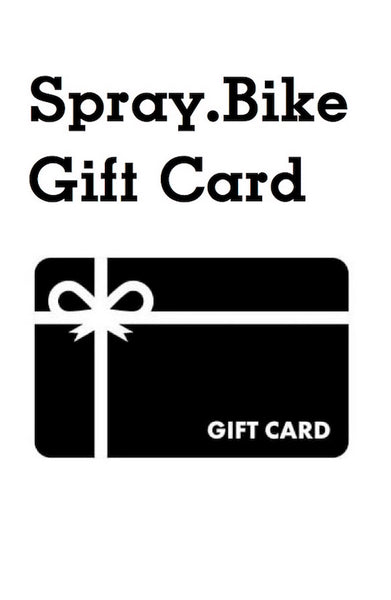 Spray.Bike Gift Card